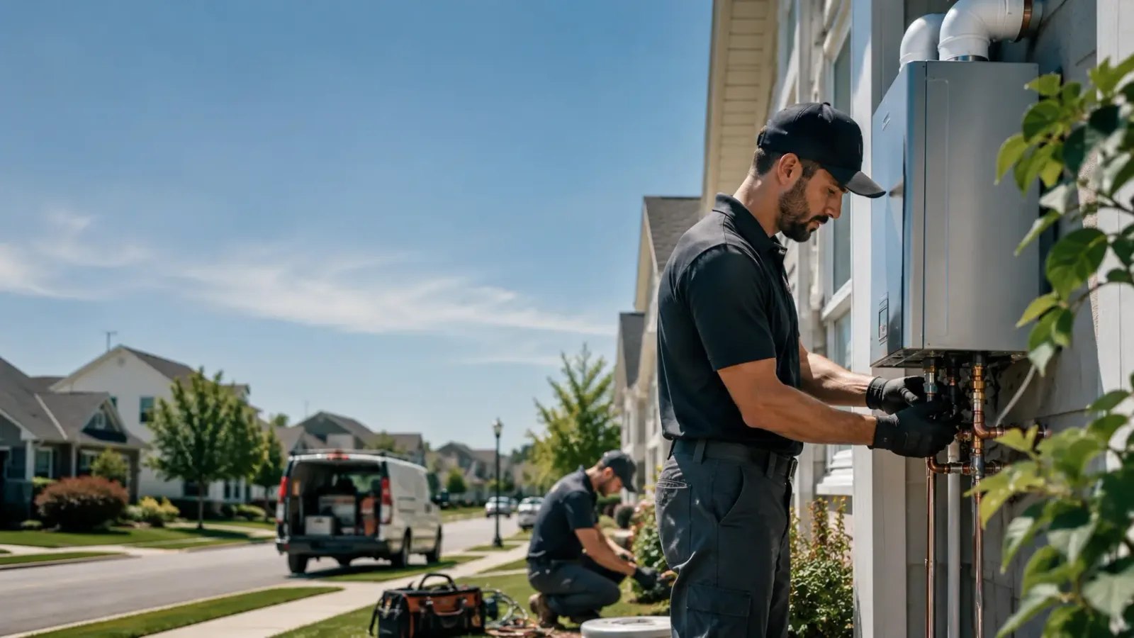 Tankless Water Heater Installation in Pettus, TX